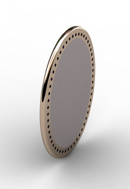 Cameo Brooche 001 3D print model_10