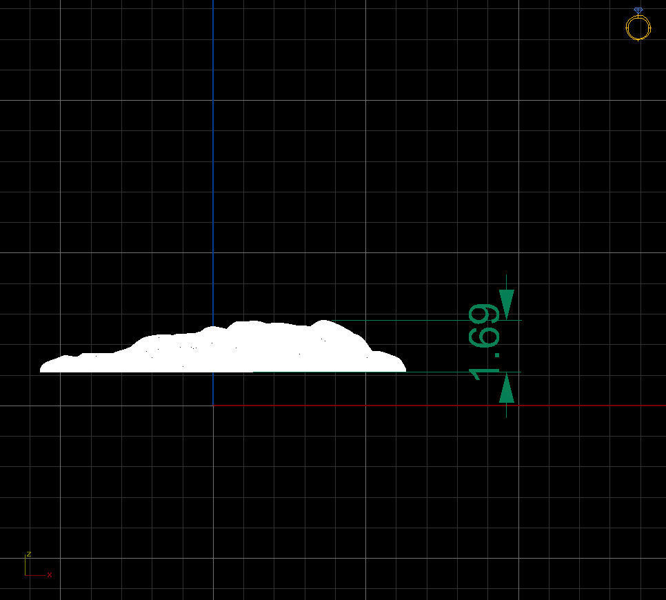 Cameo Brooche 001 3D print model_15