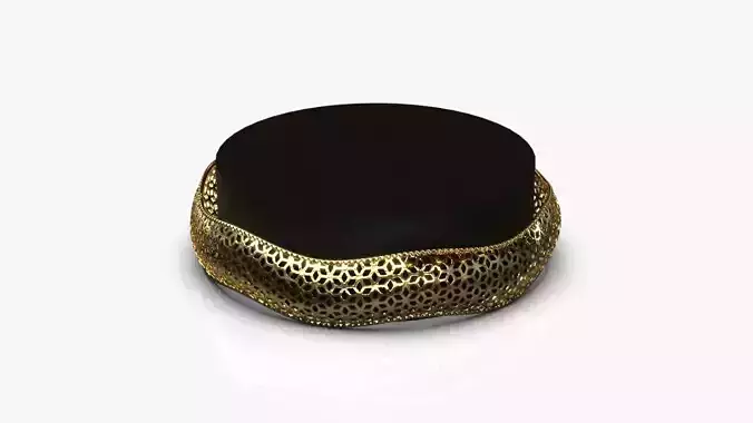 Wavy bangle 3D print model