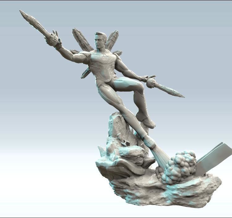 Avengers End Game- Ironman MK85 3D print model_8