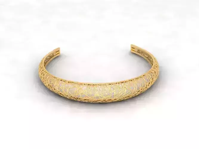 Llightweight golden bracelet