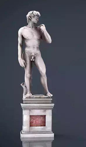 David of Michelangelo 3D model