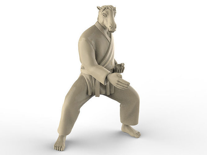 Horse Chop 3D print model