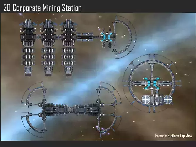 2D Corporate Mining Station