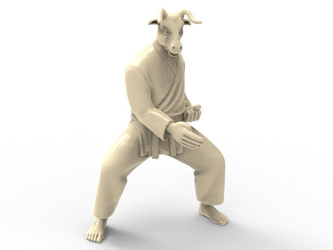 Ox Chop 3D print model