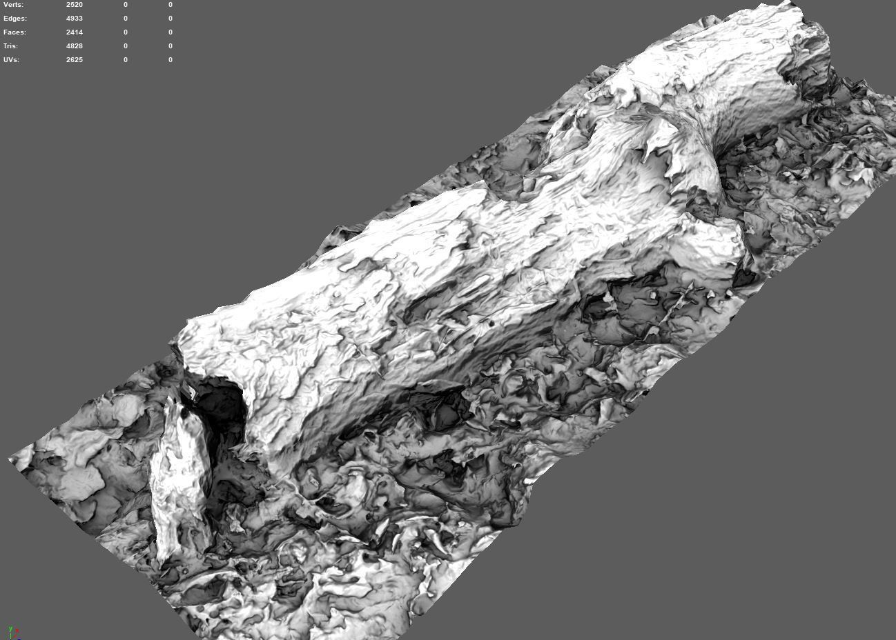 Wood Log 3D model_8