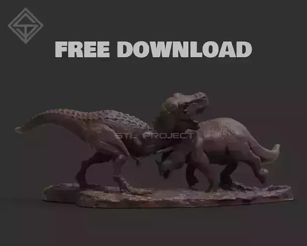 Dinosaur Diorama