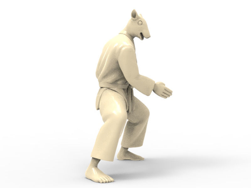 Rat Chop 3D print model_4