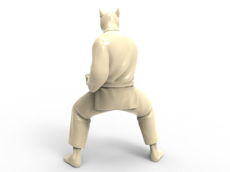 Rat Chop 3D print model_3