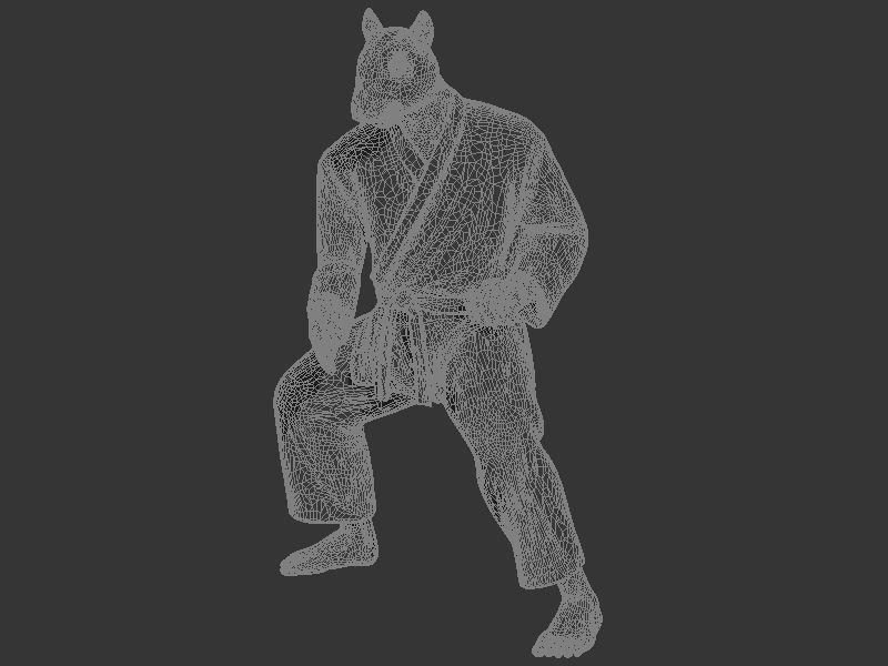 Rat Chop 3D print model_8