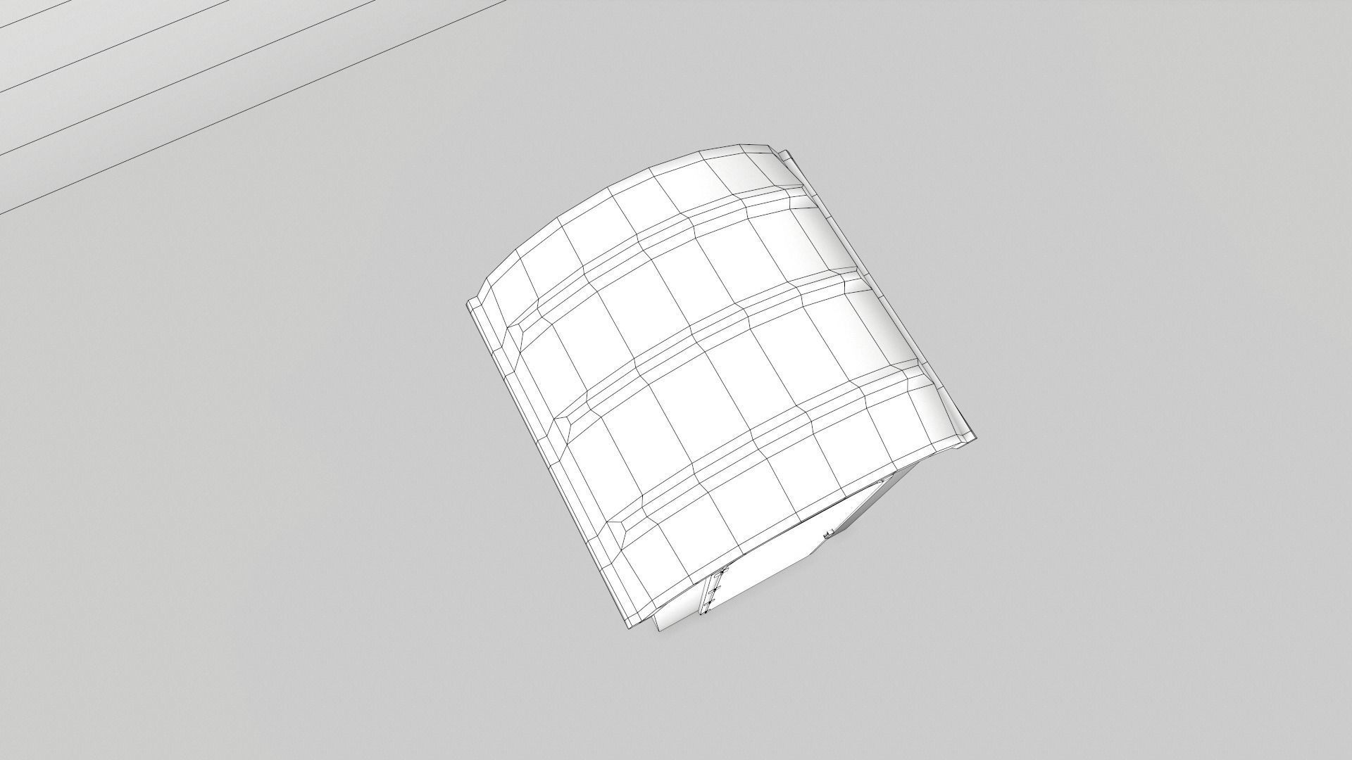 Port-a-Potty toilet Low-poly 3D model_6