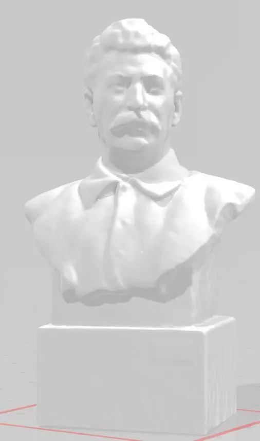 stalin bust 3D print model_0