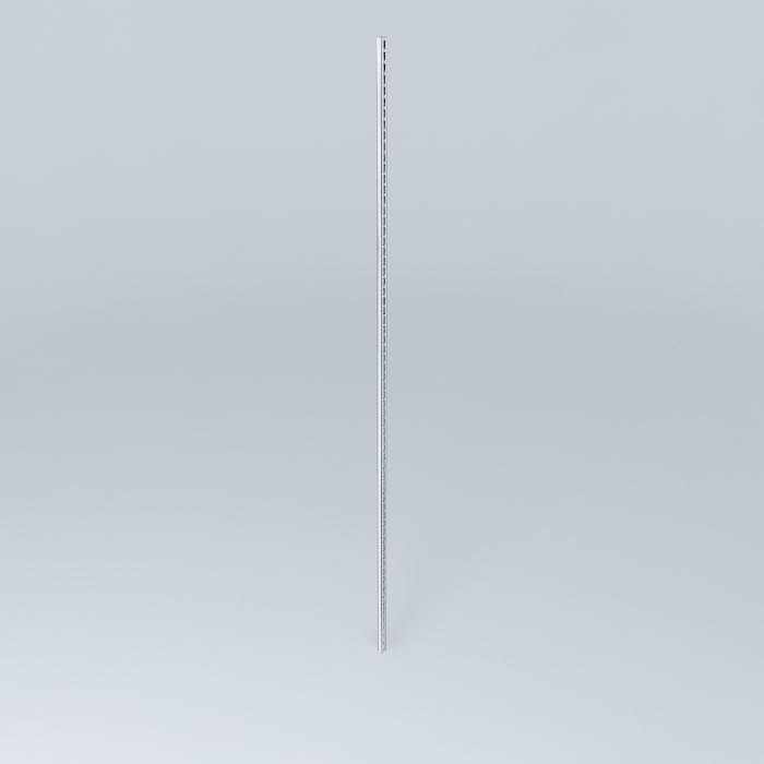 simple rack rail Free 3D model_4