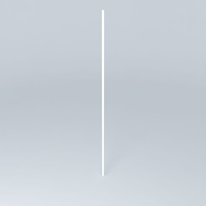 simple rack rail Free 3D model_2