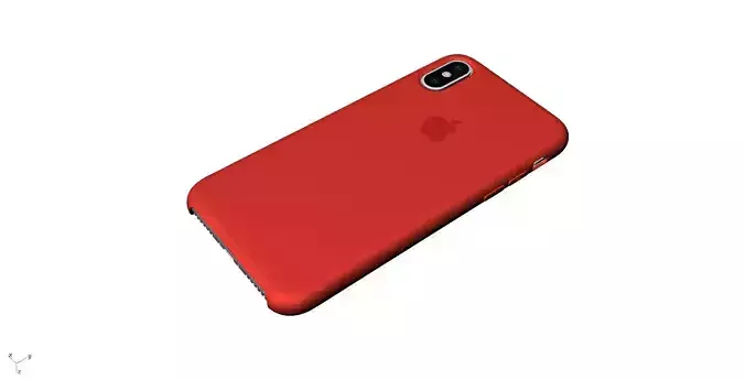 Iphone X Official original liquid silicone case 3d model 3D print model