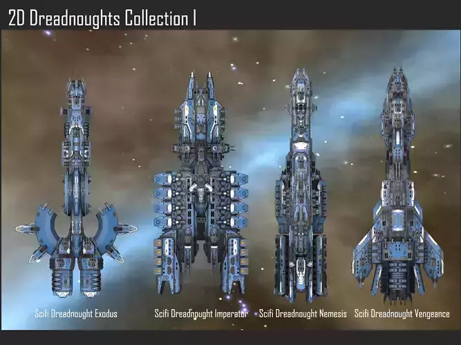 2D Dreadnoughts Collection I