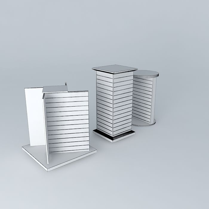 13 exhibitors Free 3D model_3