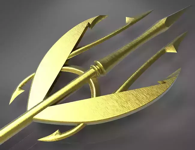 Meras Trident from the Aquaman comic books 3D print model