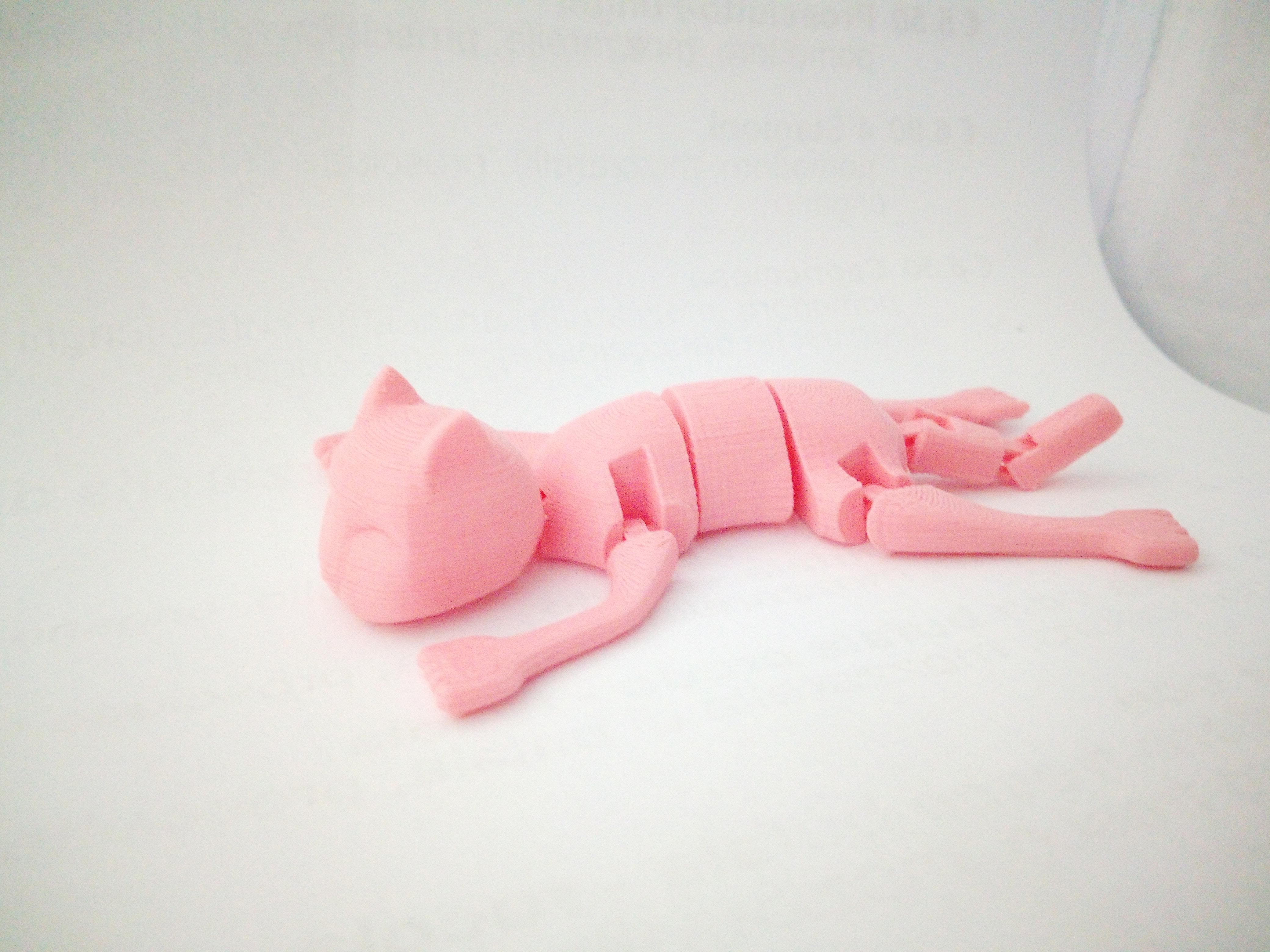 Flexi Cat 3D print model_4