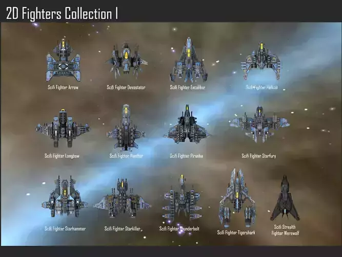 2D Fighters Collection I Texture