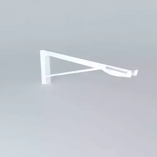 Hardware wall bracket Free 3D model
