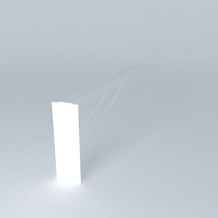 Hardware wall bracket Free 3D model_1