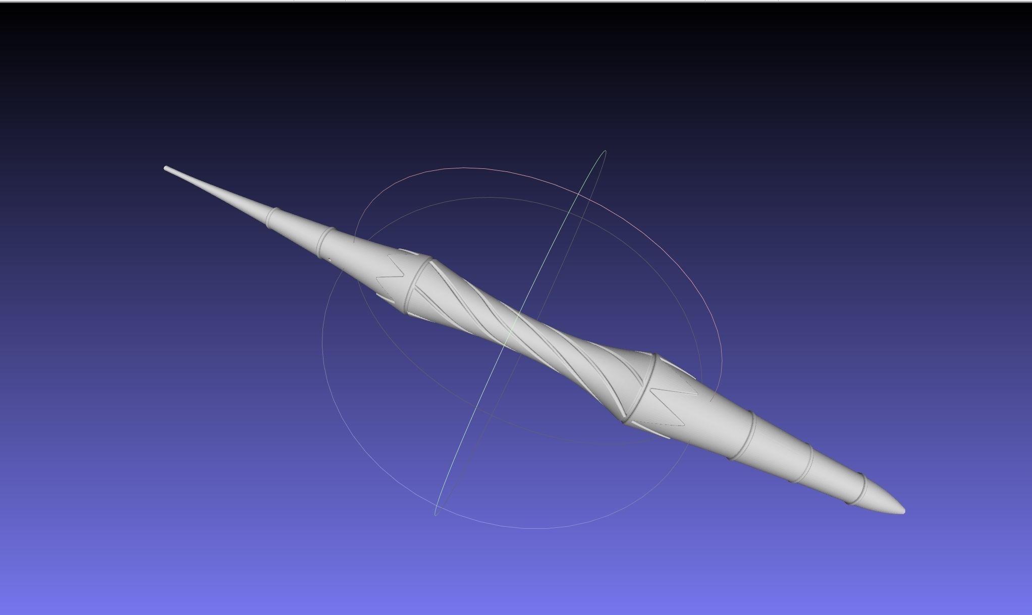 Fate Grand Order Bradamante Lance Printable Assembly 3D print model_27