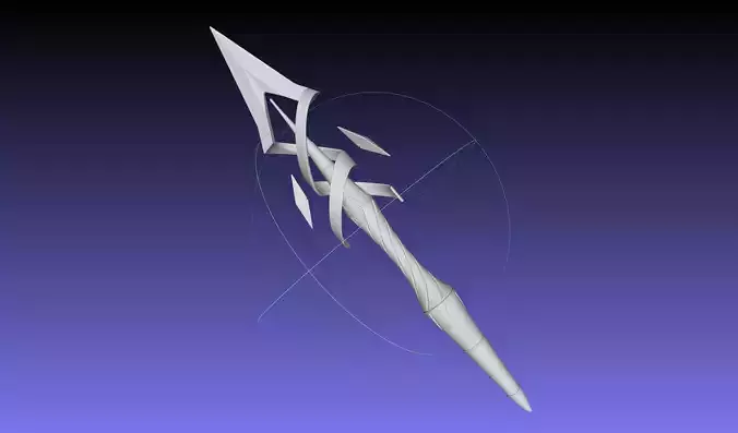 Fate Grand Order Bradamante Lance Printable Assembly 3D print model