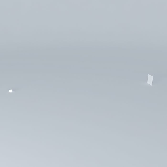 Expositor03 square in middle of field Free 3D model_2