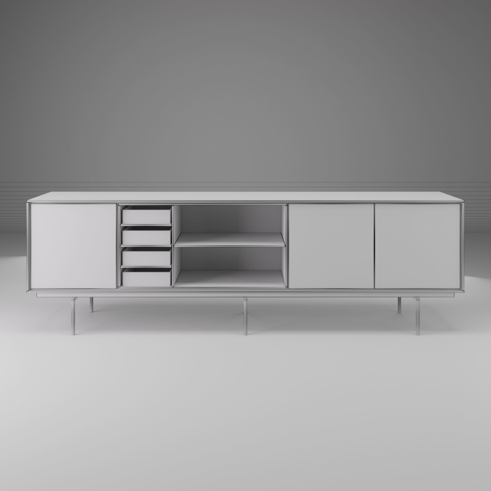 Aura Sideboard by Treku 3D model_9