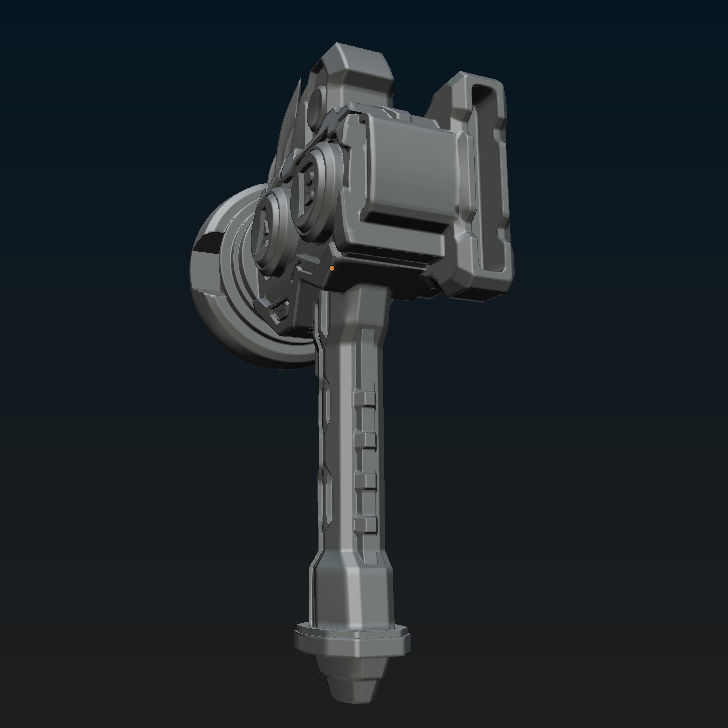 Kamen Rider Ex-aid Gashacon Weapons Set 3D print model_2