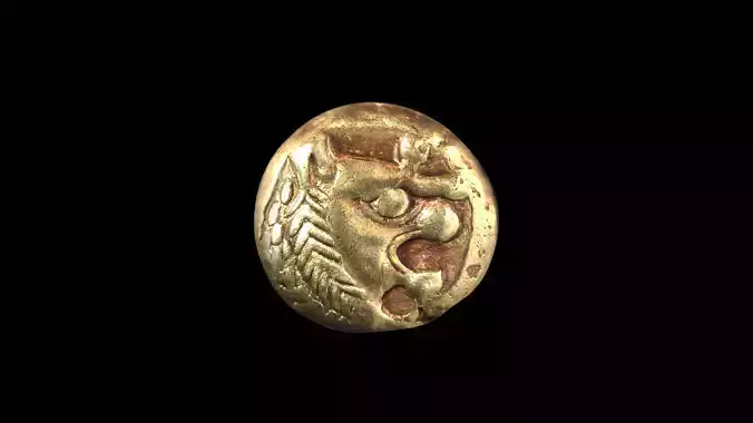 Sardeis Coin 3D model