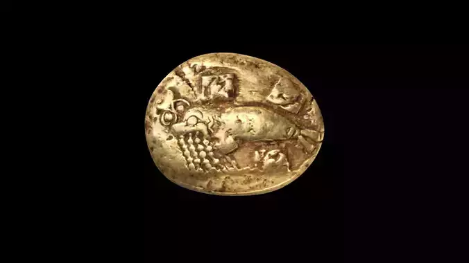 Phocaean Electrum Coin 3D model