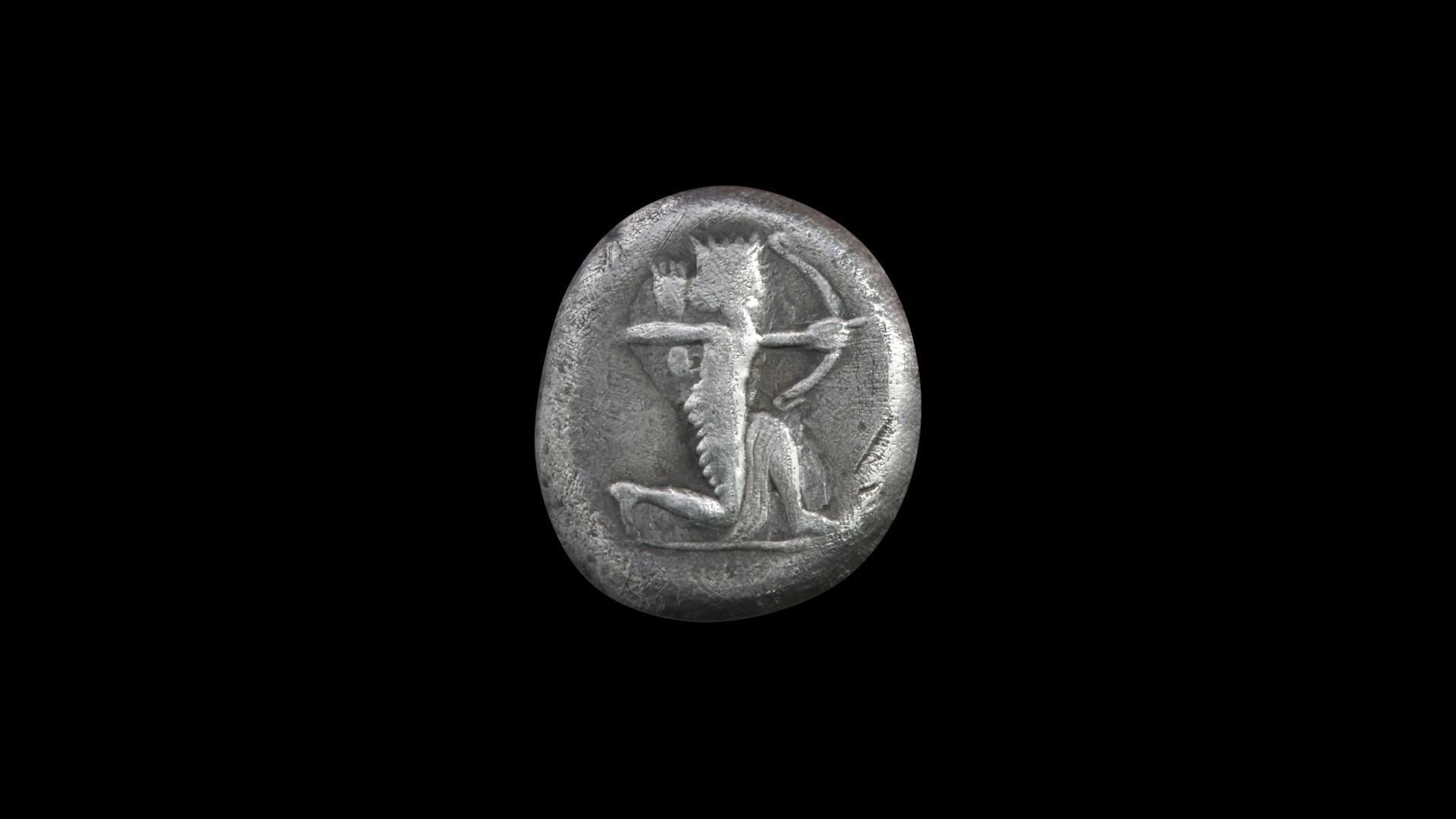 Ancient Coin 3D model_8