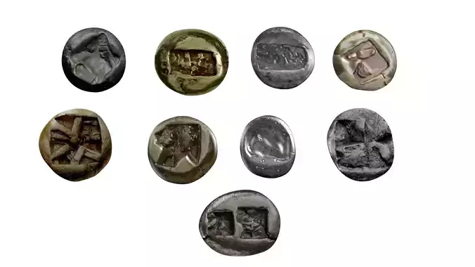 Ancient Coin 3D model