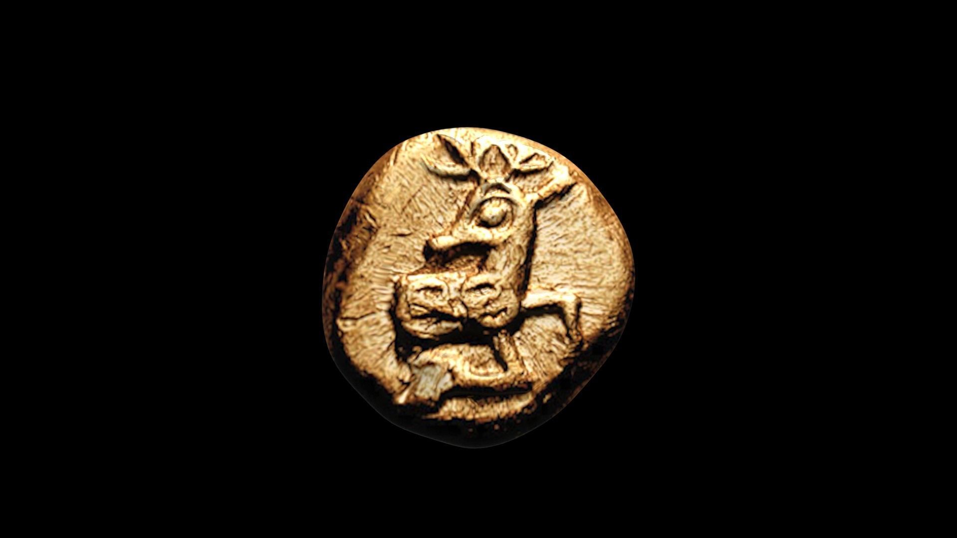 Ancient Coin 3D model_6