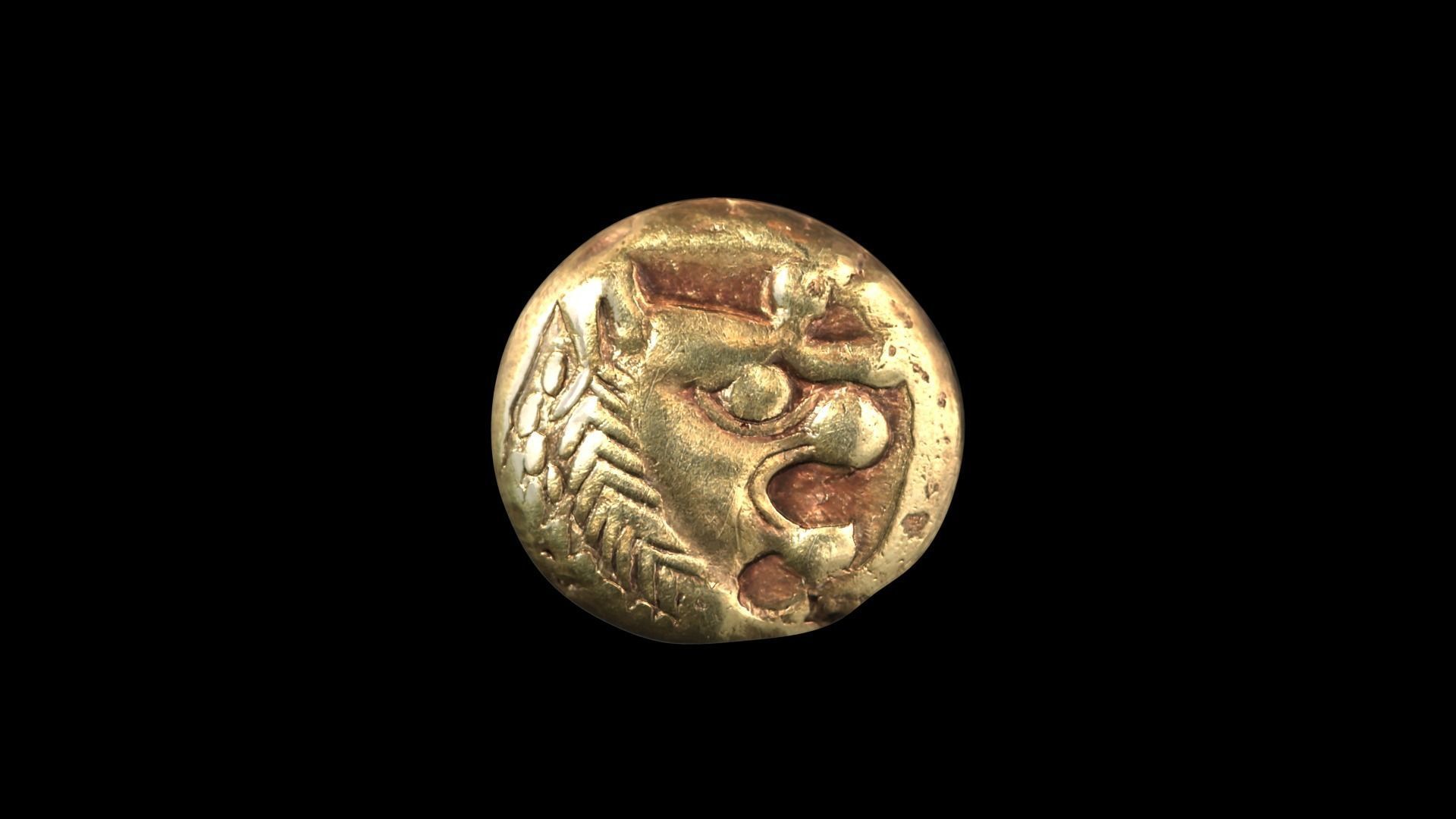 Ancient Coin 3D model_5