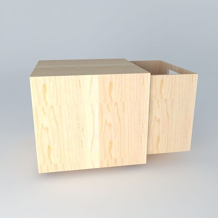 created and box for toys Free 3D model_2