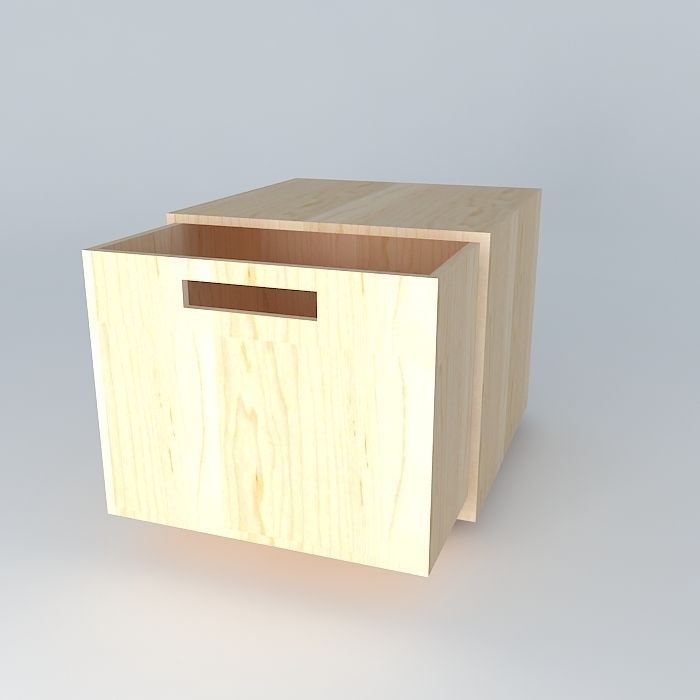 created and box for toys Free 3D model_1