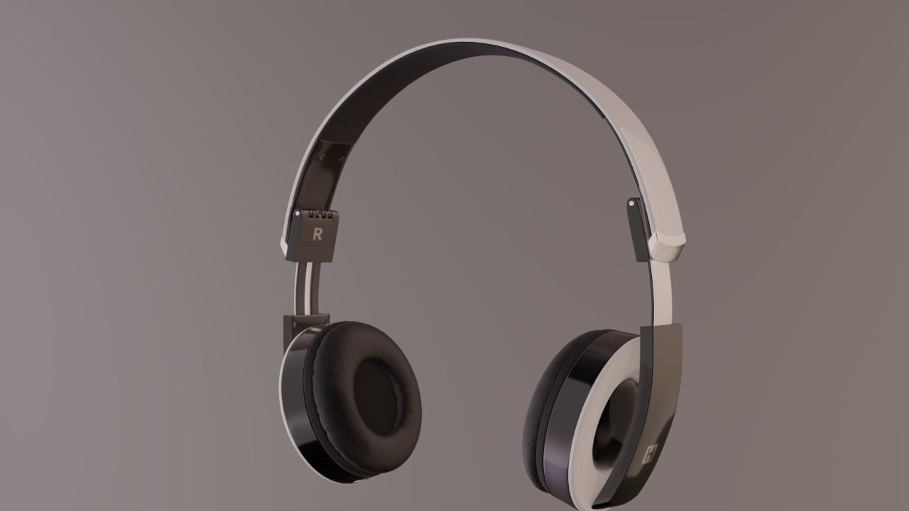 Headphones HARPER HB-400  3D model_4