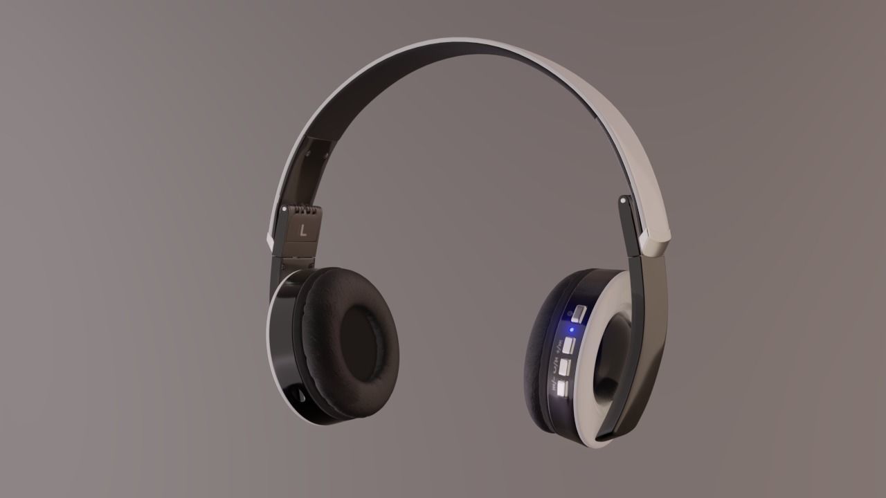 Headphones HARPER HB-400  3D model_0