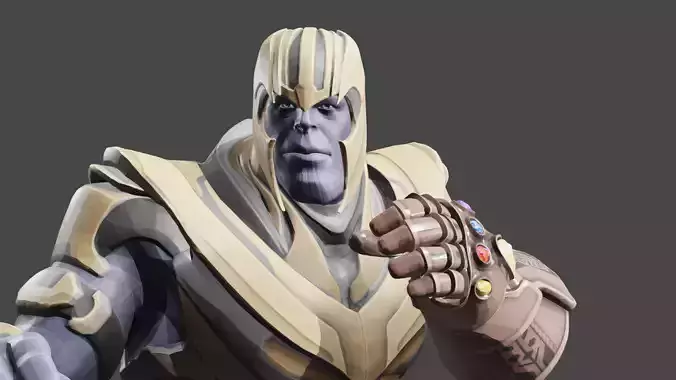 Thanos 3D model