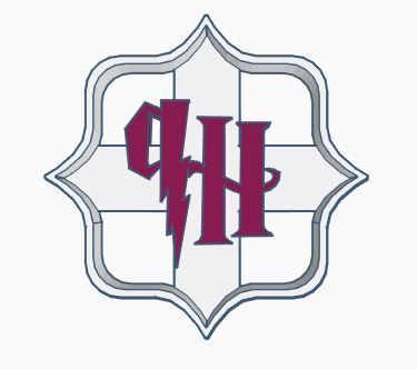 Harry Potter Cookie Cutter Set 3D print model_6