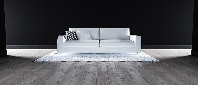 Sofa set - Interior Furniture 04 3D model