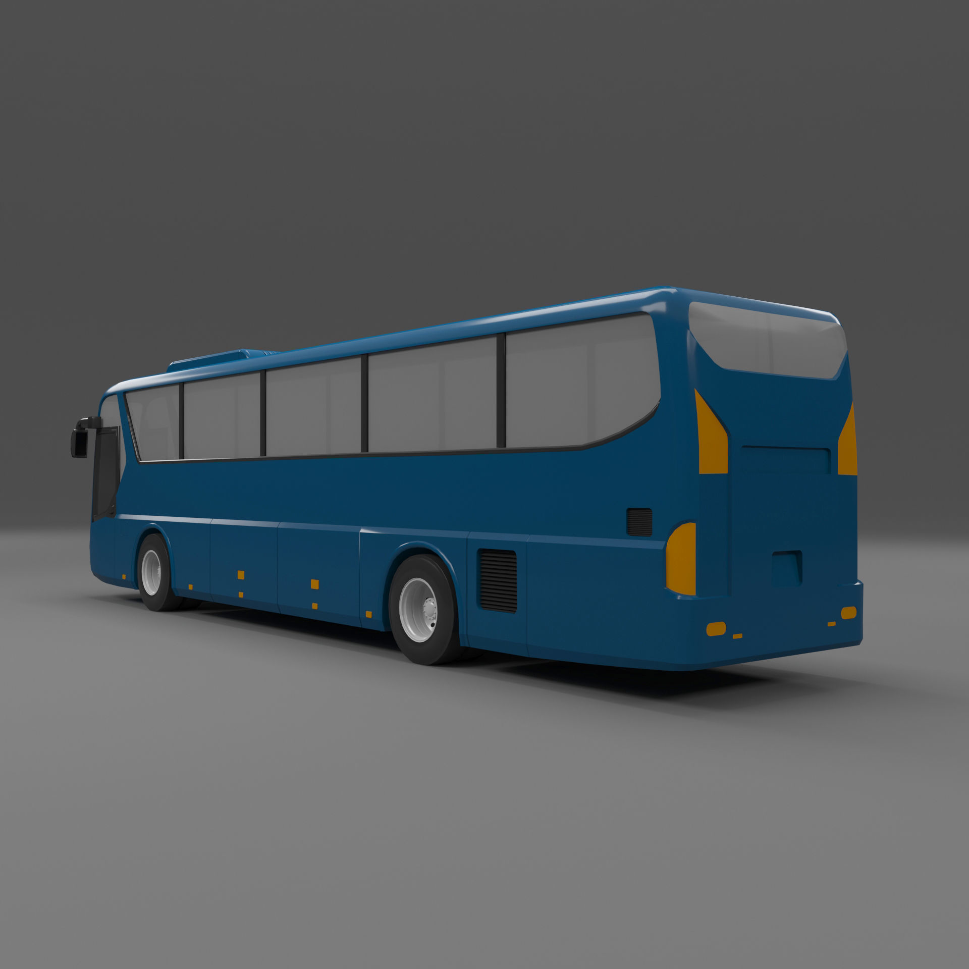 bus hyundai universe 3D model_3