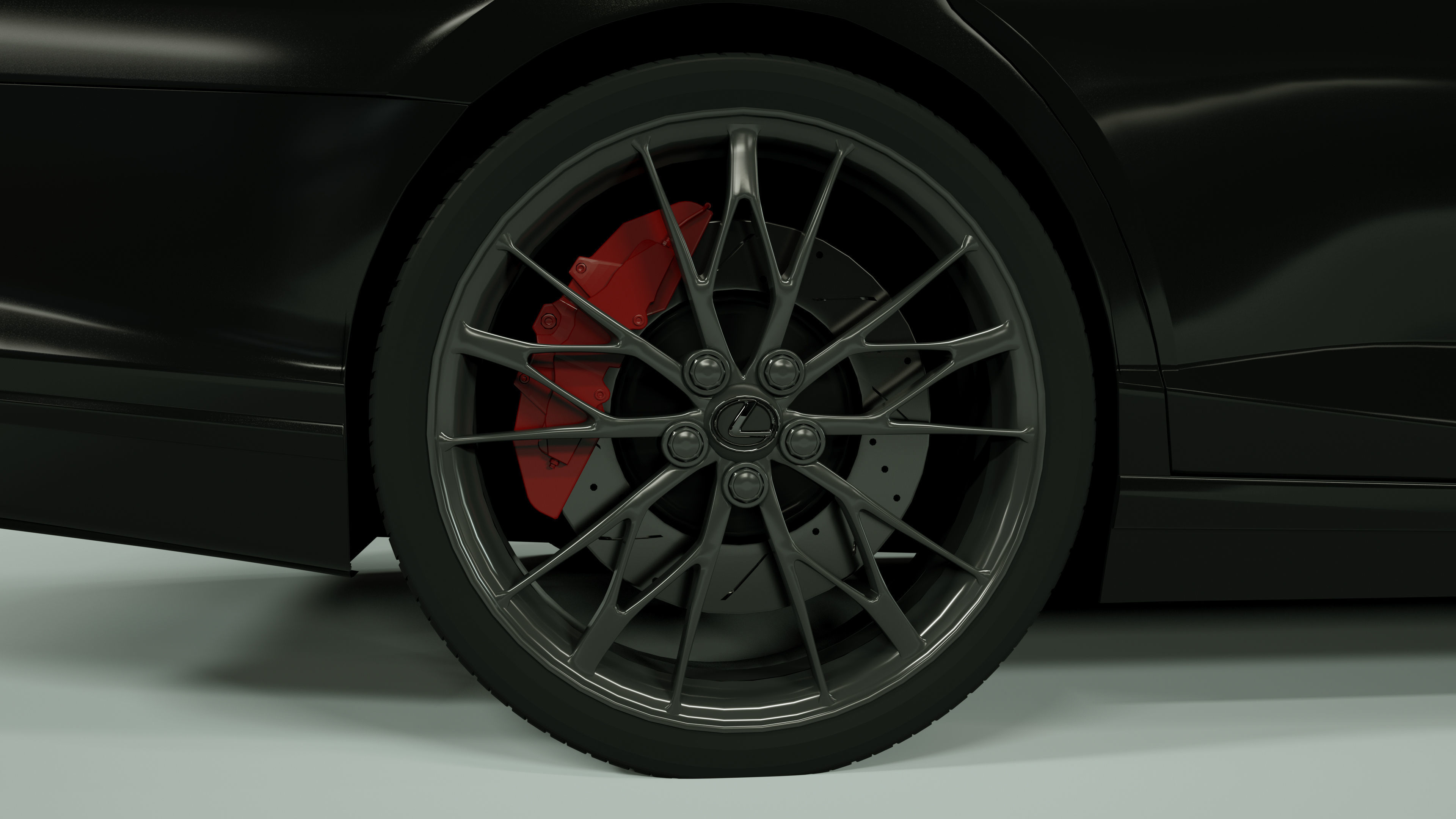 Lexus LS 500 2018 3D model_11