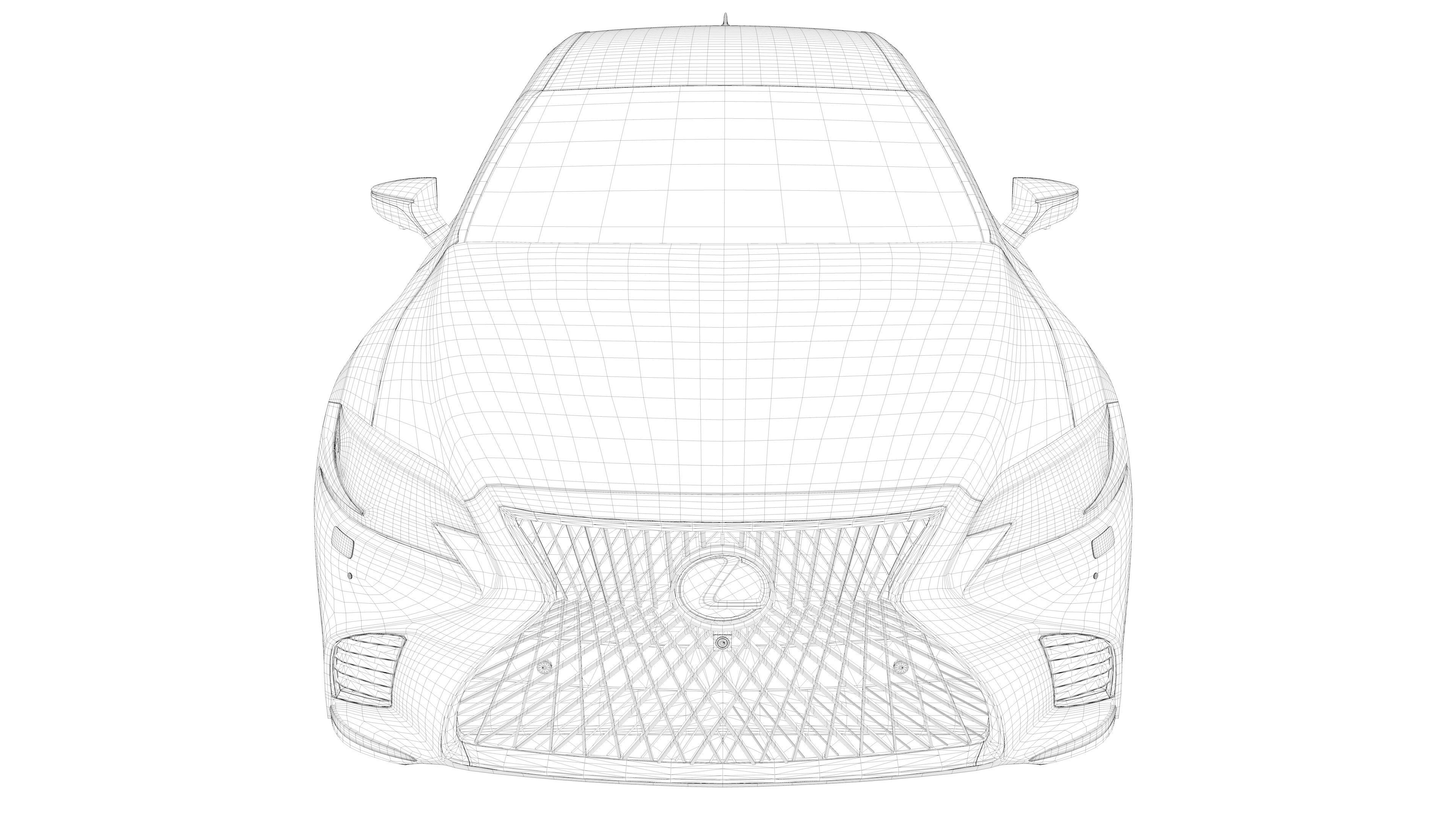 Lexus LS 500 2018 3D model_4