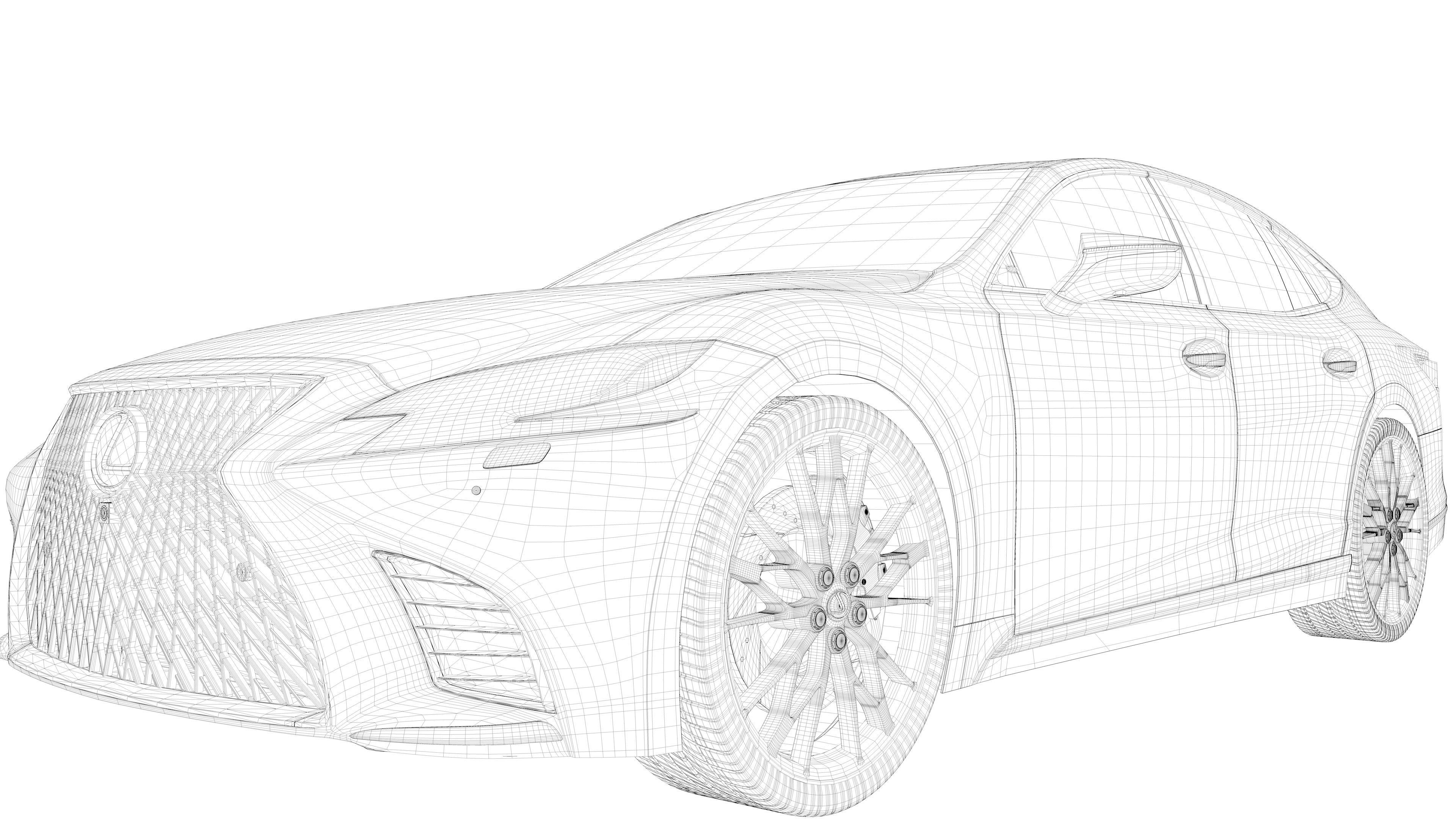 Lexus LS 500 2018 3D model_5