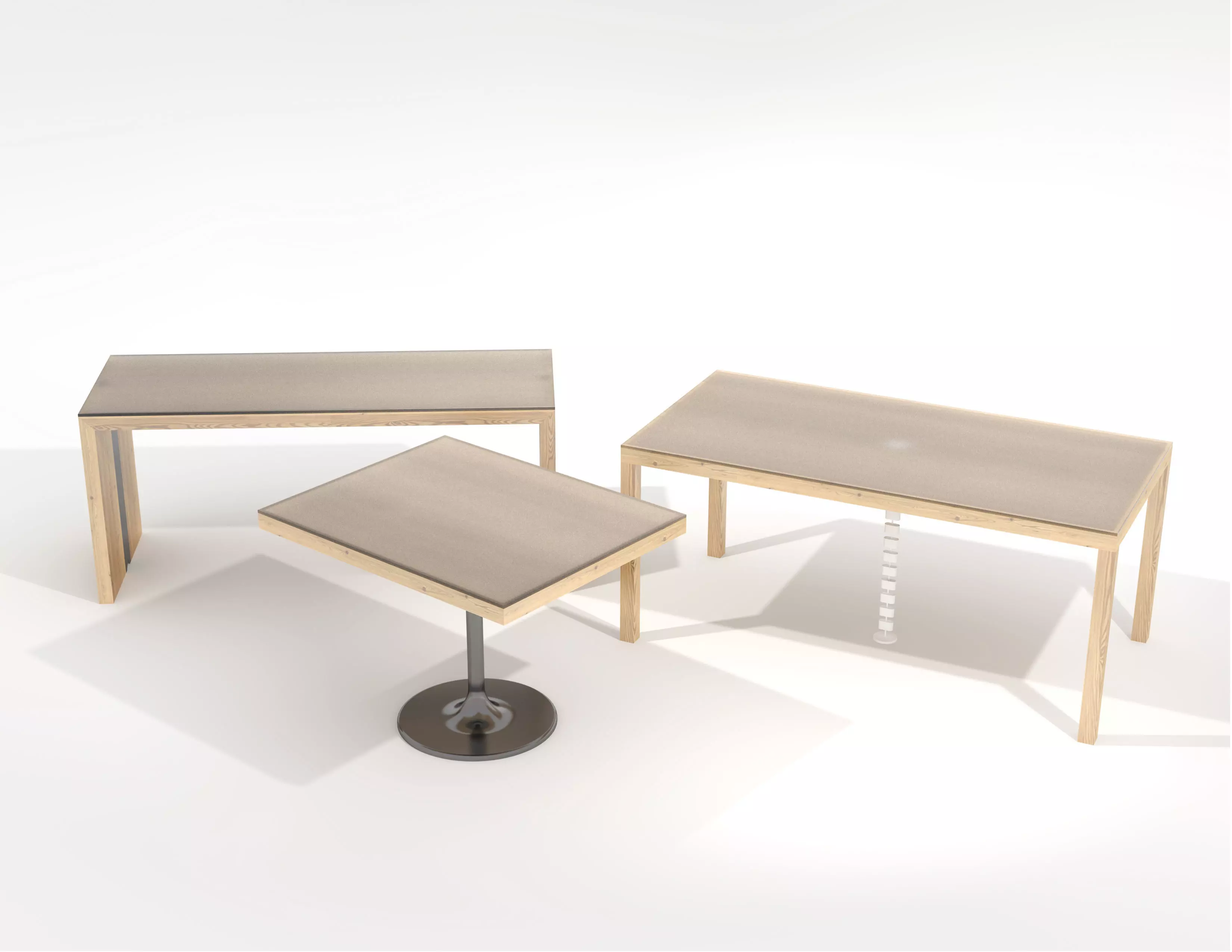 ILU - Retroilluminated table Free 3D model_0
