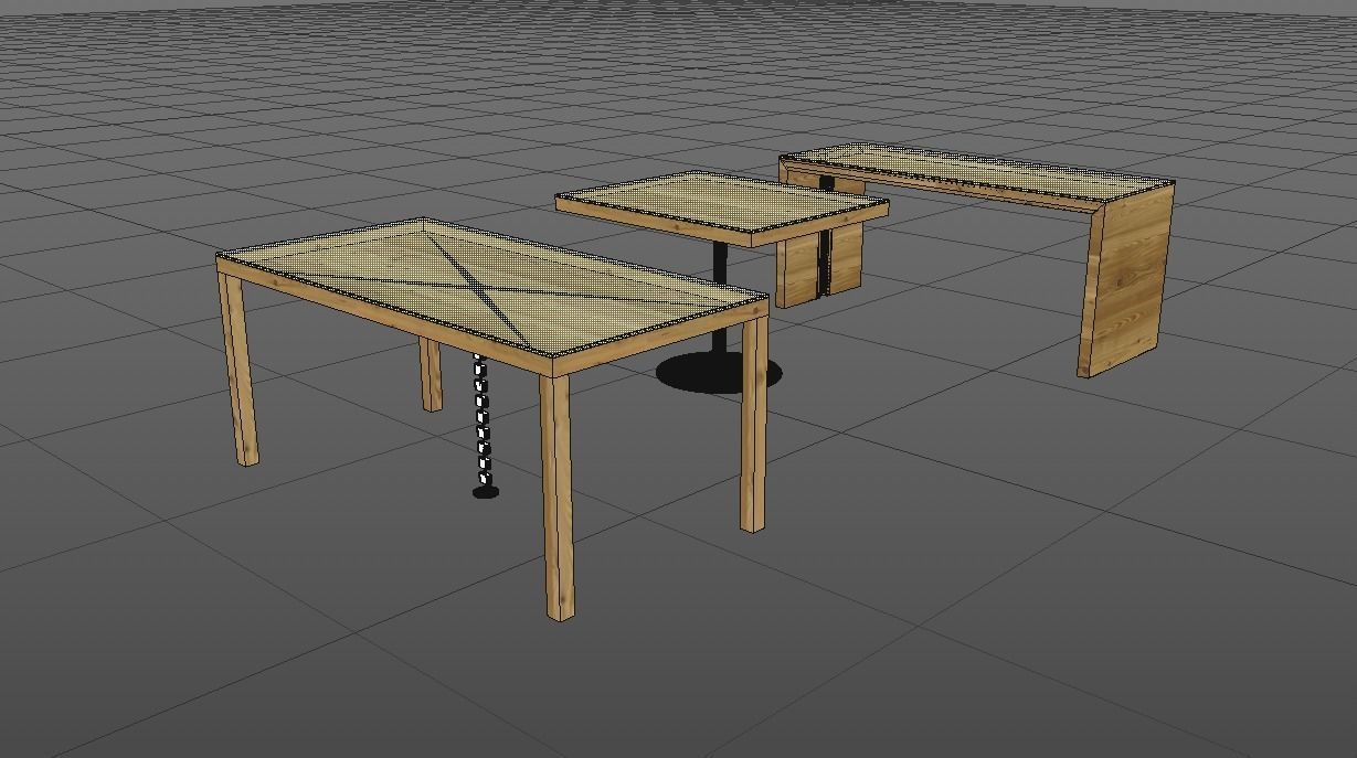ILU - Retroilluminated table Free 3D model_4